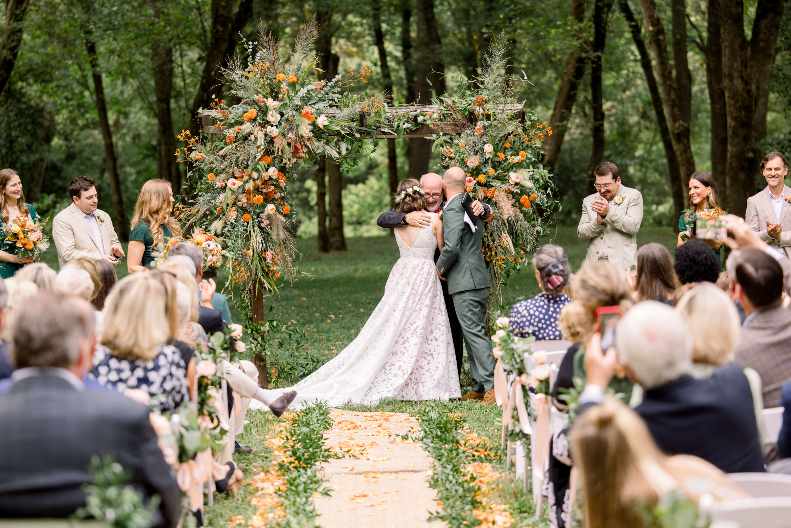 St Louis Wedding Photographer in field